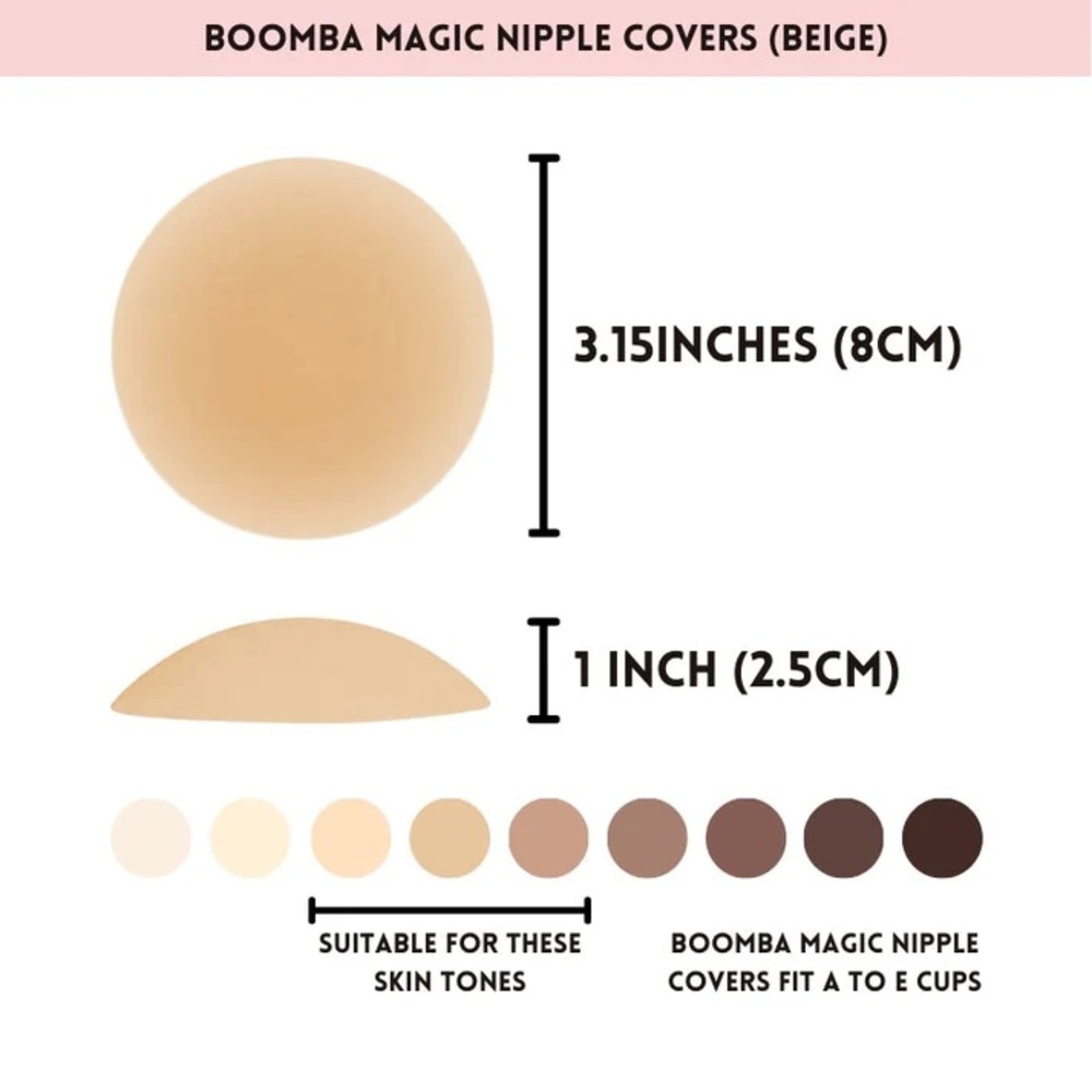 BOOMBA Magic Nipple Covers - Picture 9 of 10